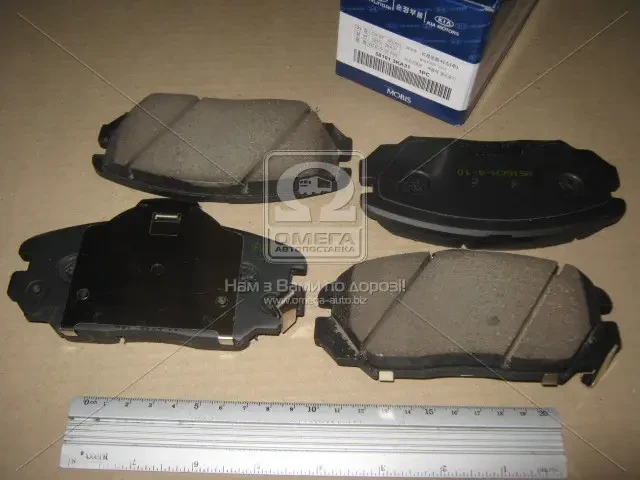 Колодки дискові гальмові передні Hyundai Sonata 04- (вир-во Mobis), фото 1