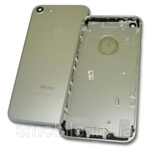 Корпус iPhone 7 сріблястого кольору (повний комплект), фото 1