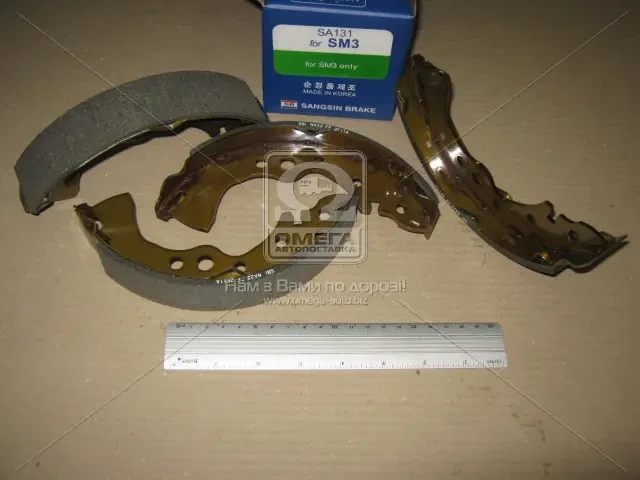 Колодка гальм. барабан. NISSAN ALMERA CLASSIC задн. (вир-во SANGSIN), фото 1