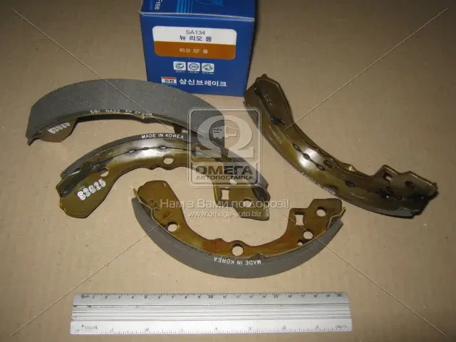 Колодка гальм. барабан. KIA RIO 1.3,1.5 SF-05 задн. (вир-во SANGSIN), фото 1