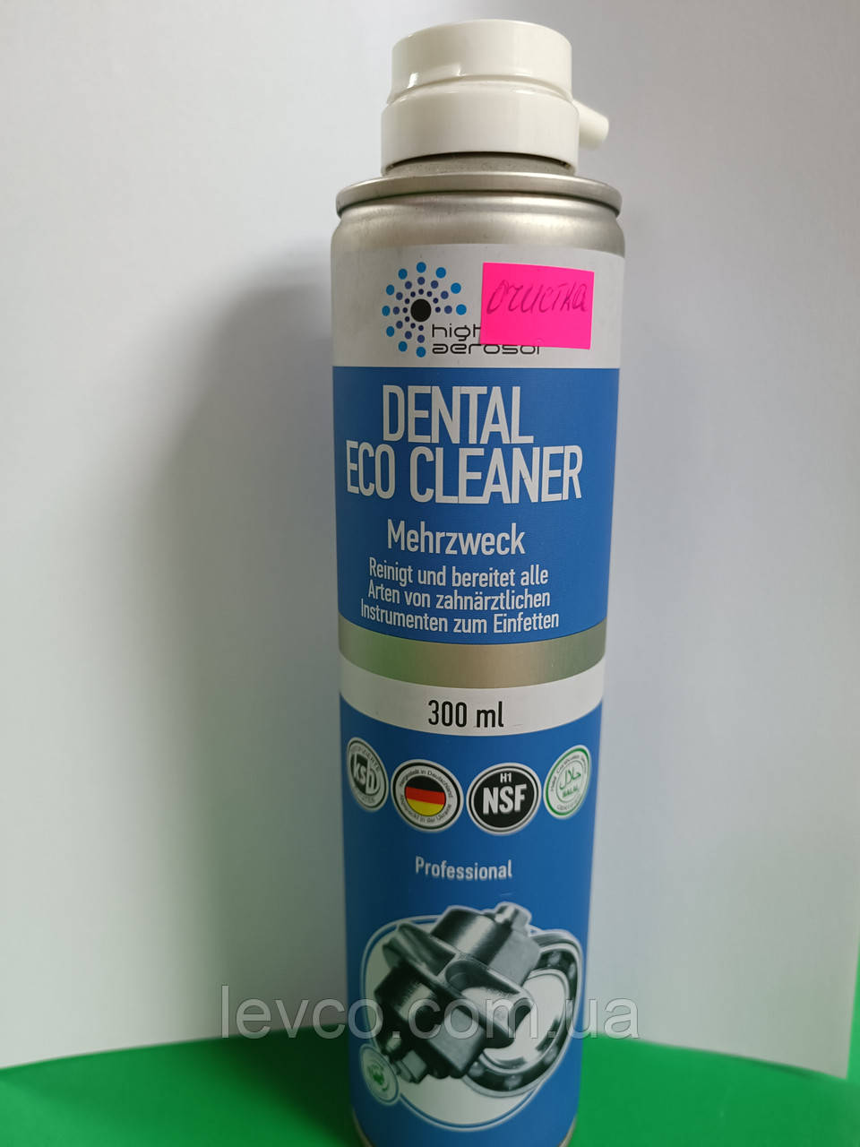 ОЧИЩУВАЧ ДЛЯ НАКОНЕЧНИКІВ DENTAL ECO CLEANER (ДЕНТАЛ ЕКО КЛІНЕР) 300 мл НІМЕЧЧИНА, фото 1