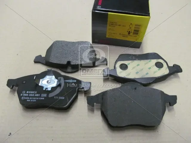 Колодка гальм. диск. AUDI A3, SEAT IBIZA III, SKODA, VW передн. (вир-во Bosch)