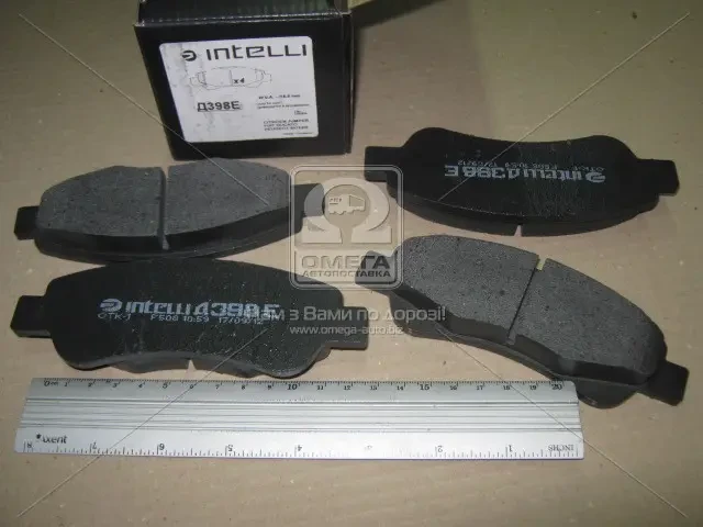 Колодка гальм. диск. FIAT DUCATO, CITROEN JUMPER задн. (вир-во Intelli), фото 1