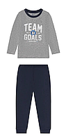 Піжама для хлопця Lupilu сіра футбол, розмір 86-92