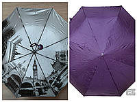 Зонт женский компактный, полуавтомат "Toprain "