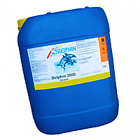 Дезинфицирующее средство для бассейна Delphin 3000 22 л жидкий. Бесхлорная химия для бассейна
