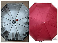 Зонт женский складной, полуавтомат "Toprain "