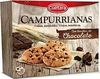 Печенье Cuetara Campurrianas Con Trocitos de Chocolate 450 гр. с шоколадной крошкой