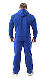 Спортивний костюм теплий Big Sam 103612 синій розміри S-XXXL, фото 2