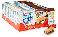 Хрустящее печенье Kinder Happy Hippo Cacao 103,5 гр. с нежной какао начинкой и крошкой из белого шоколада