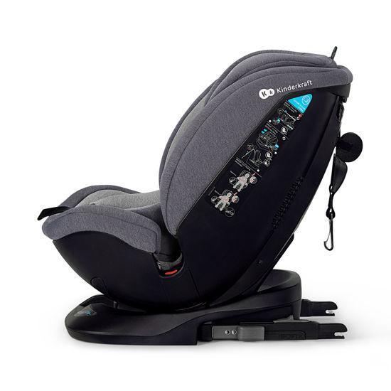 Универсальное кресло для машины детское Kinderkraft Xpedition 0-36 кг Isofix, Автокресло с положением для сна - фото 7 - id-p2032720247