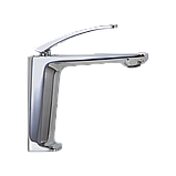 Змішувач для умивальника MONE Deluxe KINGDOM 1381381C Chrome, фото 4