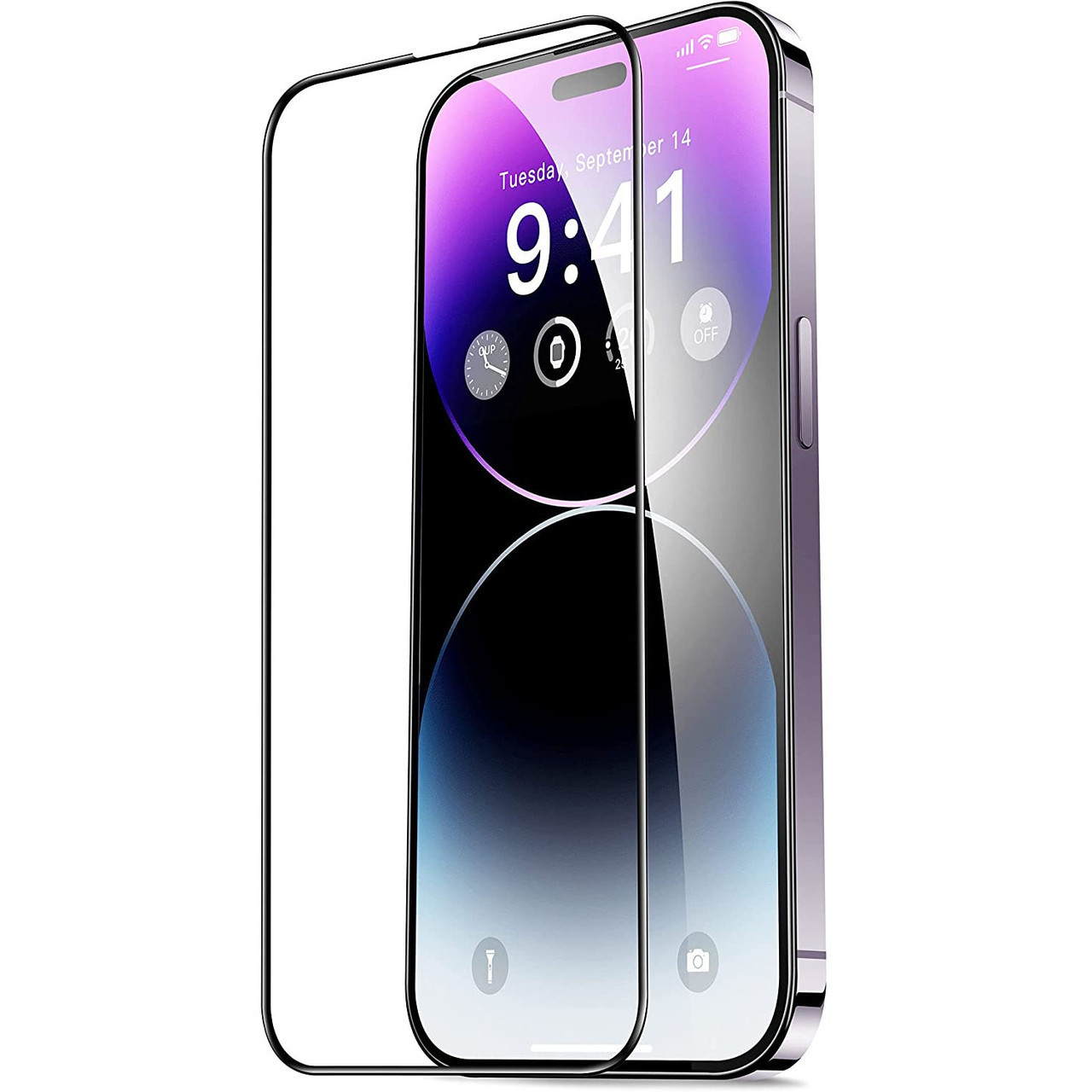 Захисне скло 5D Premium NEW для iPhone 14 Pro