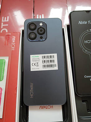 Смартфон HOTWAV Note 13 Pro Black 8/256Gb NFC 6.6" Global Version + чехол + стекло, фото 3