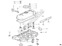 MM408482 Головка блока циліндрів ГБЦ MITSUBISHI K3B K3D K3E MM408414