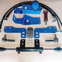 Комплект переоборудования рулевого управления ЮМЗ под насос дозатор с 2-х сторонним гидроцилиндром