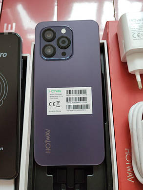 Смартфон HOTWAV Note 13 Pro Purple 8\256Gb NFC 6.6" Global Version + чехол + стекло, фото 3