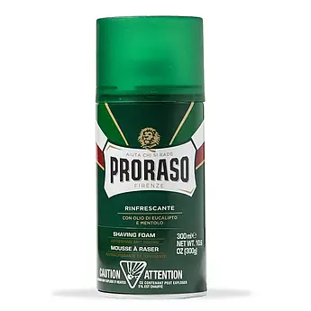 Піна для гоління з ментолом та евкаліптом Proraso 300мл