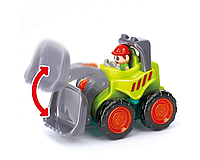 Детская игрушечная Стройтехника 3116B, 7 см подвижные детали (Бульдозер) от IMDI