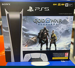 Ігрова консоль: Sony PlayStation 5 Digital Edition + God Of War Ragnarok