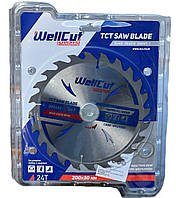 Диск пильный по дереву WellCut Standard 200х32 24T