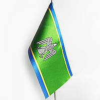 Флажок Черновицкой области двухсторонний маленький Dobroznak 12х24 см. Флаг настольный сувенирный.