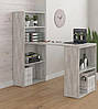 Стіл письмовий із полицями Opendoors Комп'ютерний стіл із відкритими полицями для дому та офісу, фото 4