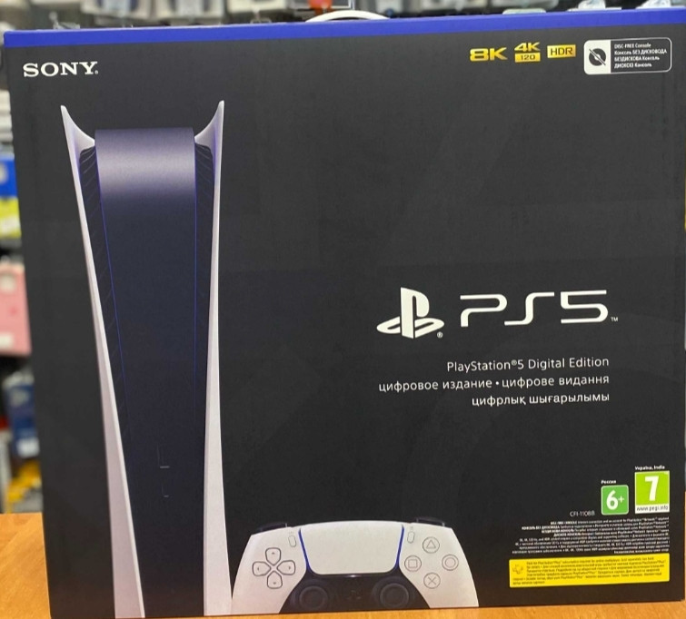 Стаціонарна ігрова приставка: Sony PlayStation 5 Digital Edition