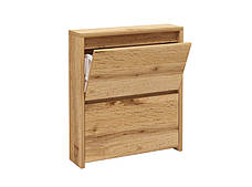 Тумба для взуття в коридор, вузька тумба під взуття, закрита тумбочка для взуття Тахо 30 ММ, фото 3