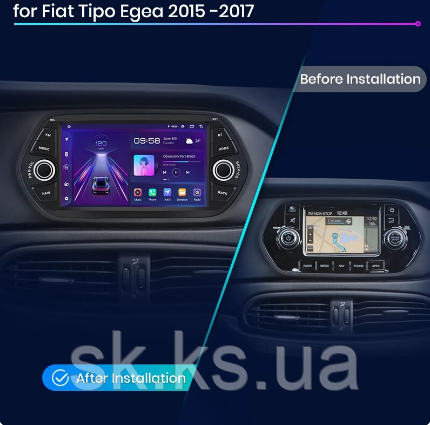 Junsun 4G Android магнітолу для Fiat Tipo Egea 2015 - 2017