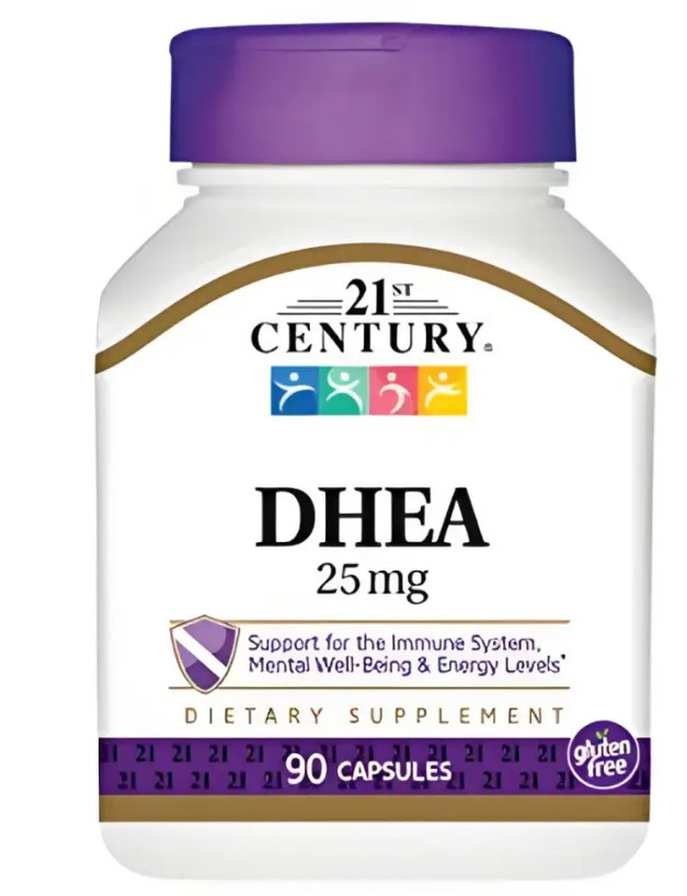 DHEA 25 мг 21st CENTURY,90 капс.