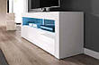 Стильна тумба під телевізор з полицями довга Mex MX ММ Тумбочка під ТВ для вітальні, фото 6