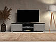 Тумба під телевізор з полицями "MOON" ММ стильна тумбочка / підставка під TV, фото 6