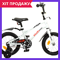 Велосипед детский 14 дюймов двухколесный Profi Y14251-1 белый