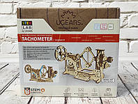 Механическая STEM-модель «Тахометр» деревянный конструктор Ugears ls