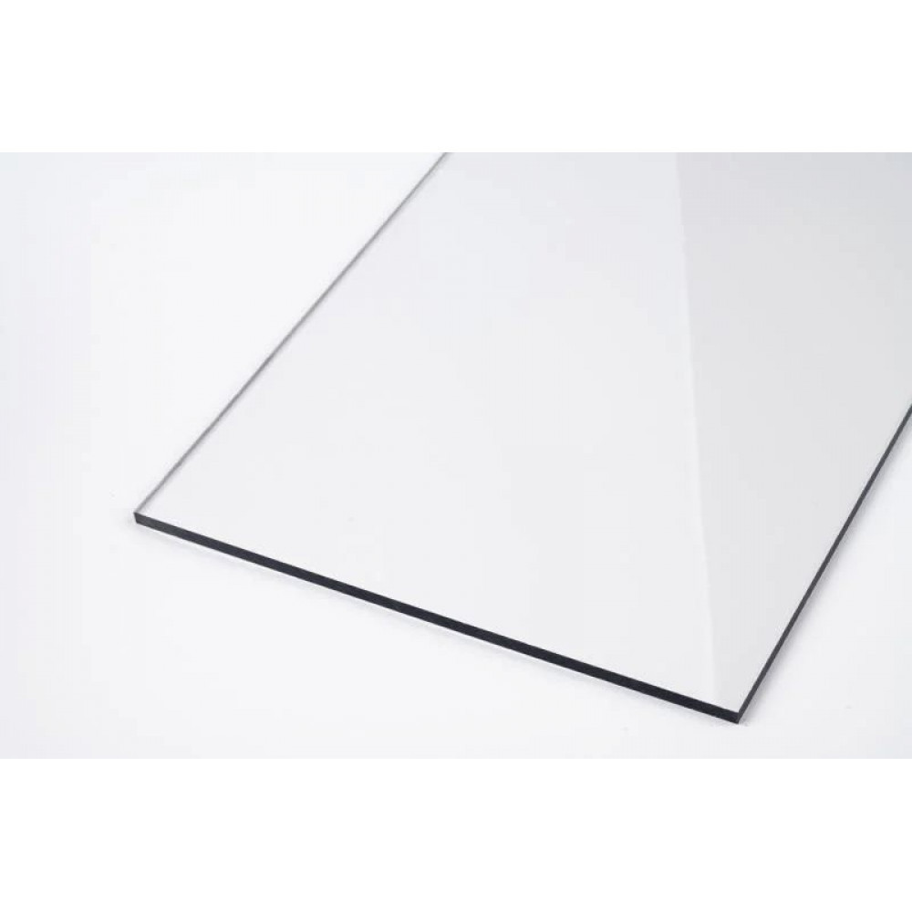 Монолітний полікарбонат Ultraplast Solid 2мм, 2,05х4,05м, Прозорий