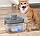 Питний фонтан для котів та собак ELS PET 1.5L, поїлка для кота та собак з фільтром та LED підсвіткою, фото 4