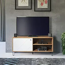 Стильна тумба під телевізор з полицями, підставка під ТВ Bollo BO1 ММ, фото 2