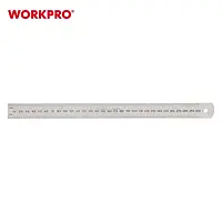 Линейка нержавеющая 600 мм WORKPRO PRO WP265002