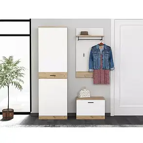 Передпокій модульний для коридору Dores Set 3 сучасний із шафою, фото 2