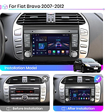 Junsun 4G Android магнітолу для Fiat Bravo 2006-2022, фото 4