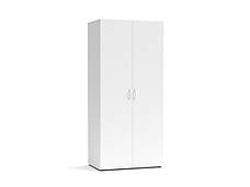 Розпашна шафа дводверна з полицями та штангою сучасна шафа для дому Seba 2 MM, фото 3