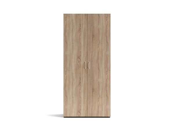 Розпашна шафа дводверна з полицями та штангою сучасна шафа для дому Seba 2 MM