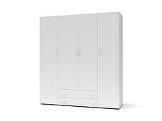 Шафа розпашна на 4 двері з висувними шухлядами для спальні Seba 4 MM, фото 5