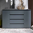 Сучасний великий комод з шухлядами та дверцятами для дому КЛ-4 Лайт Еверест, фото 9
