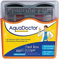 Тестер в таблетках AquaDoctor Cl та pH