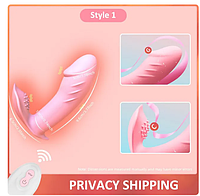 Вібратор у формі язика многофункціональний ABC вибратор