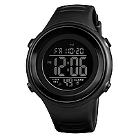 Спортивные мужские наручные часы Skmei 1394 sun (Черный с черным)
