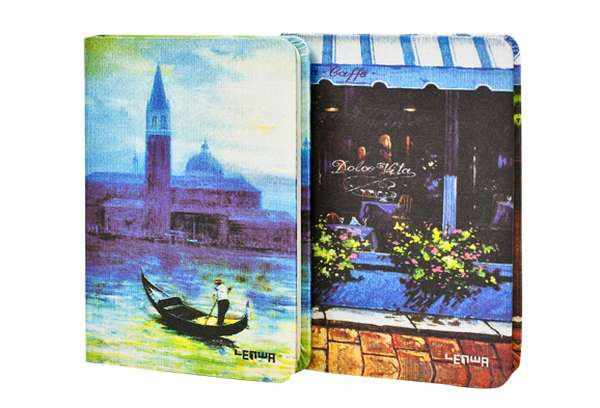 Блокнот LBMA60962-1538D "Dolce vita" обшитий тканиною (96 листів, 9*14 см.), фото 1