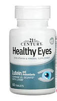 HEALTHY EYES (ЗДОРОВІ ОЧІ) 21st CENTURY З ЛЮТЕЇНОМ, 60 табл.